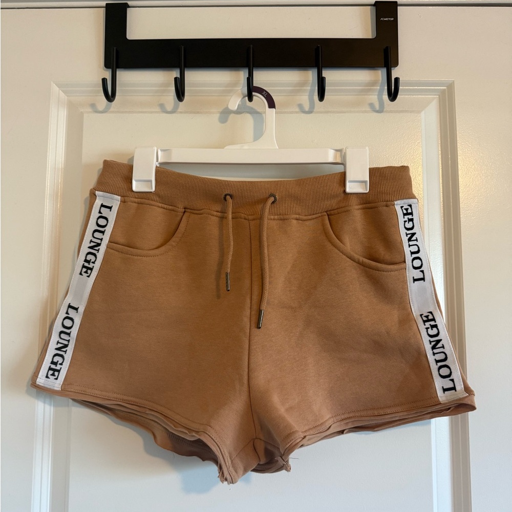 Lounge Women's Brown Comfy Shorts